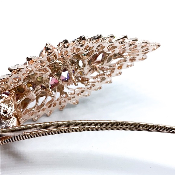 Rainbow Rose Gold Large Hair Clio - Picture 4 of 6